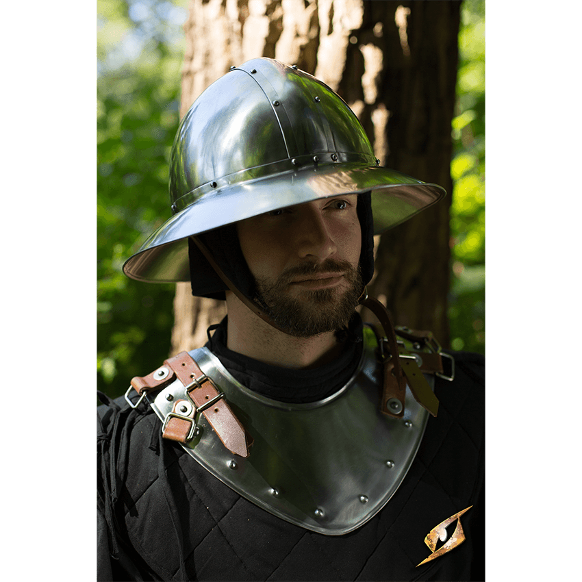 Details about   Steel Kettle Hat Helmet Reenactment role-play infantry Hat Helmet 