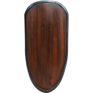 Ready For Battle Large Woodgrain Shield