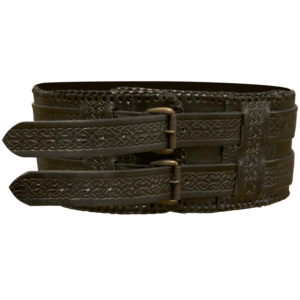 Leather Barbarian Belt