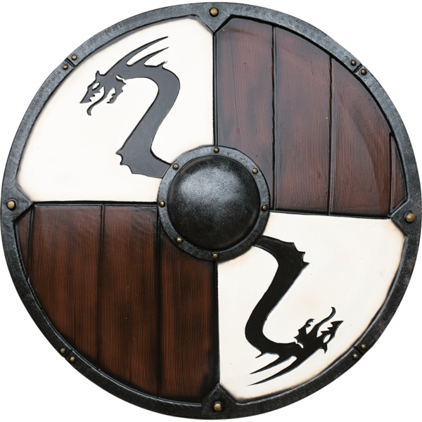 Viking Dragon LARP Shield