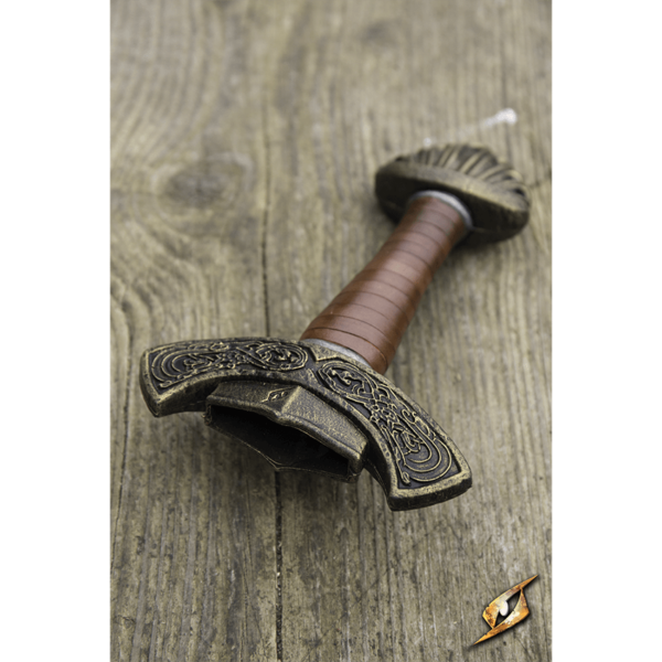 DIY LARP Viking Sword Handle - Painted