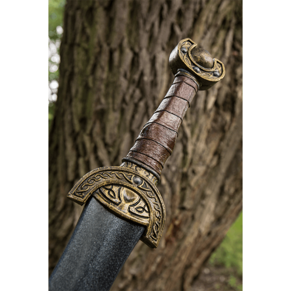 Celtic Leaf Short LARP Sword