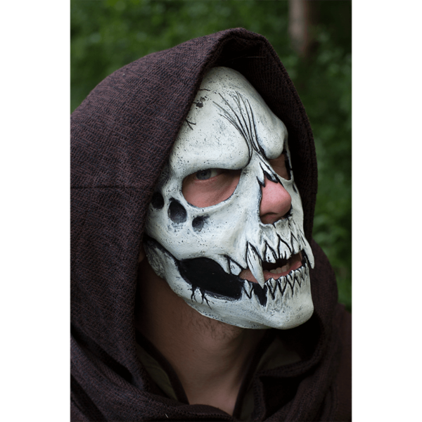 White Skull Trophy Mask
