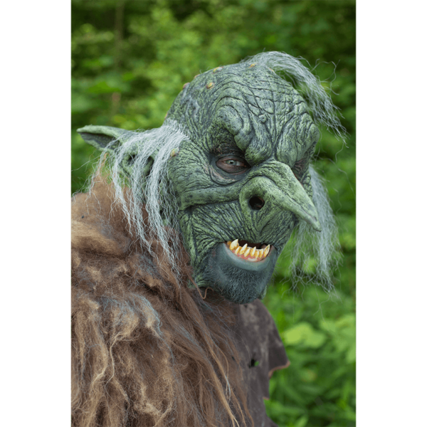 Goblin Overlord Mask with Hair