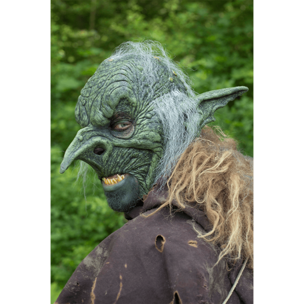 Goblin Overlord Mask with Hair