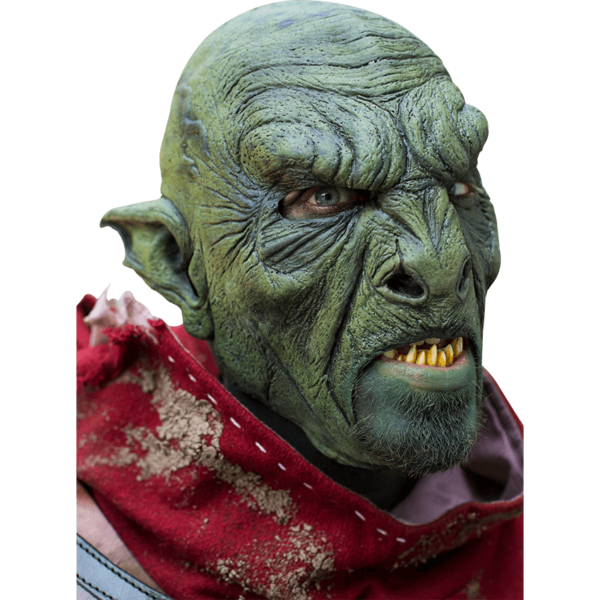 Green Orc Beast Mask