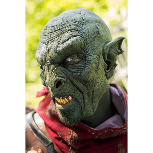 Green Orc Beast Mask