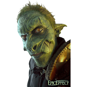 Green Orc Half Face Mask