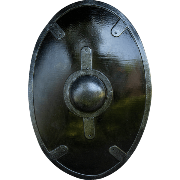 Black Auxiliary LARP Shield