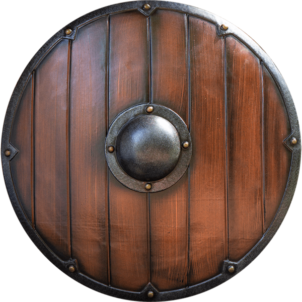 Round Viking LARP Shield