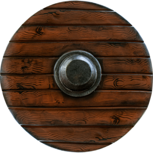 Drang Viking LARP Shield - Wood