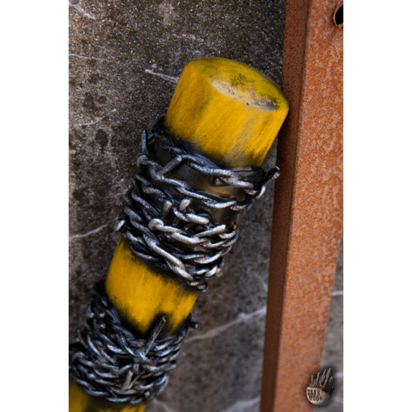 Barbed Wire LARP Bat - Yellow