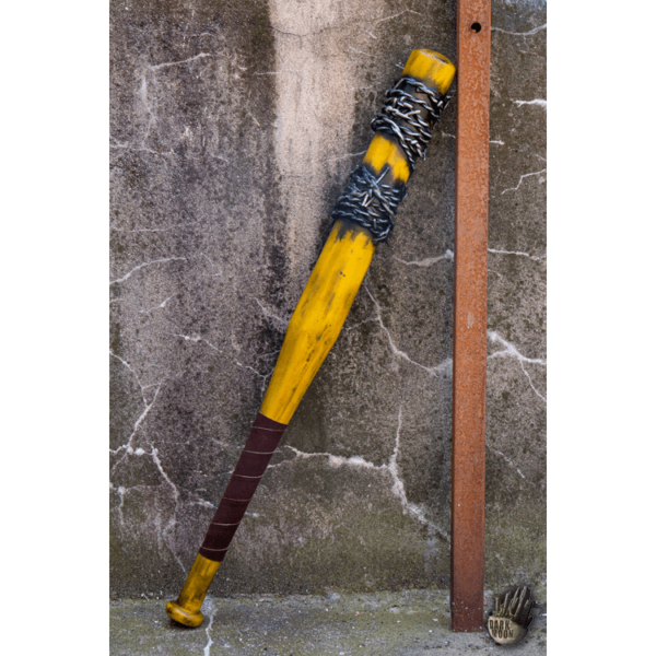 Barbed Wire LARP Bat - Yellow