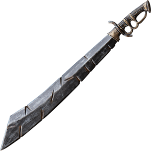 Battleworn LARP Trench Knife - 85 cm