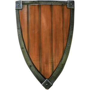 Crusader LARP Shield - Wood