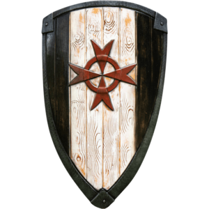Red Templar LARP Shield