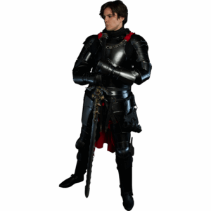 Small Blackened Markward Spaulders