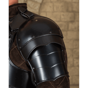 Small Blackened Markward Spaulders