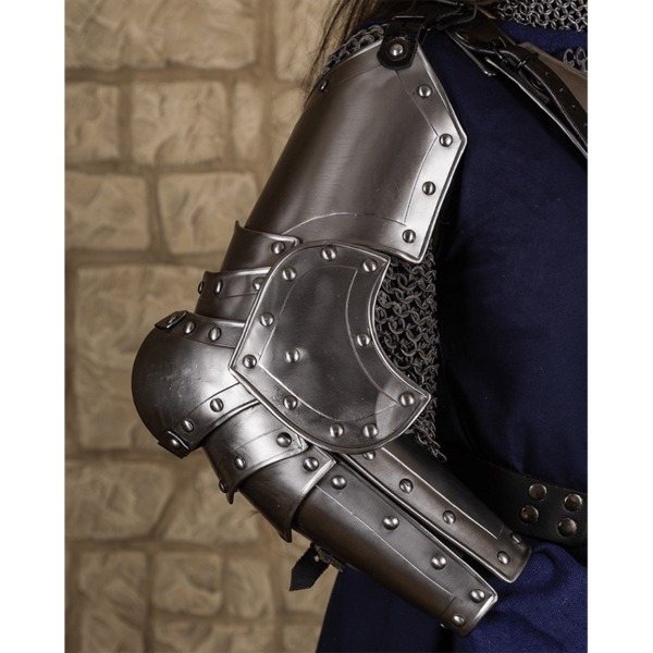 Steel Balthasar Full Arm Guards