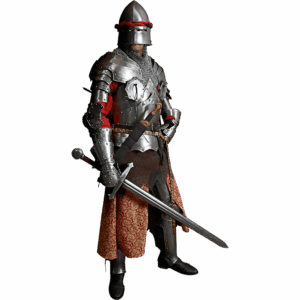 Steel Balthasar Full Leg Guards