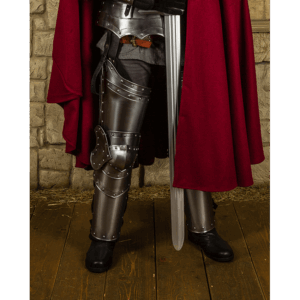 Steel Balthasar Full Leg Guards