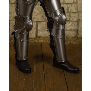 Steel Balthasar Full Leg Guards