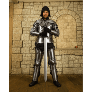 Steel Balthasar Full Leg Guards