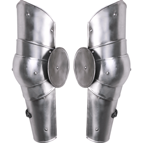 Steel Gustav Full Arm Guards