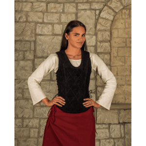 Lucy Padded Suede Bodice