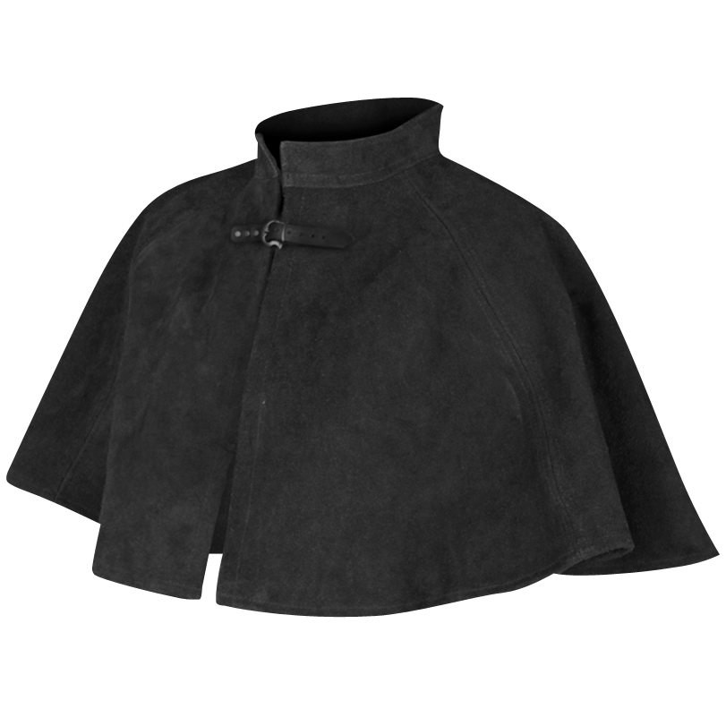 Colin Suede Shoulder Cape - MY100147 - LARP Distribution