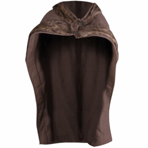 Bjorn Fur Trimmed Cape