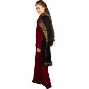 Bjorn Fur Trimmed Cape