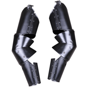 Blackened Markward Full Arm Guards