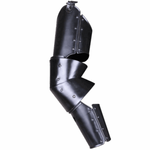 Blackened Markward Full Arm Guards