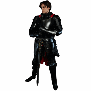 Blackened Markward Full Arm Guards