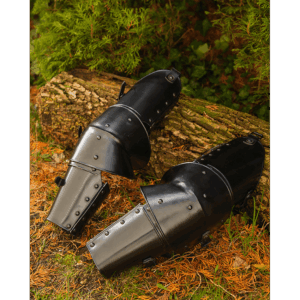 Blackened Markward Full Arm Guards