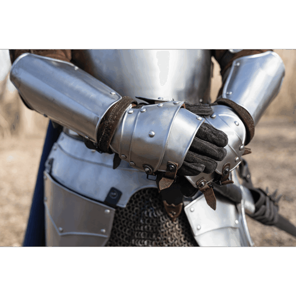 Steel Markward Short Gauntlets