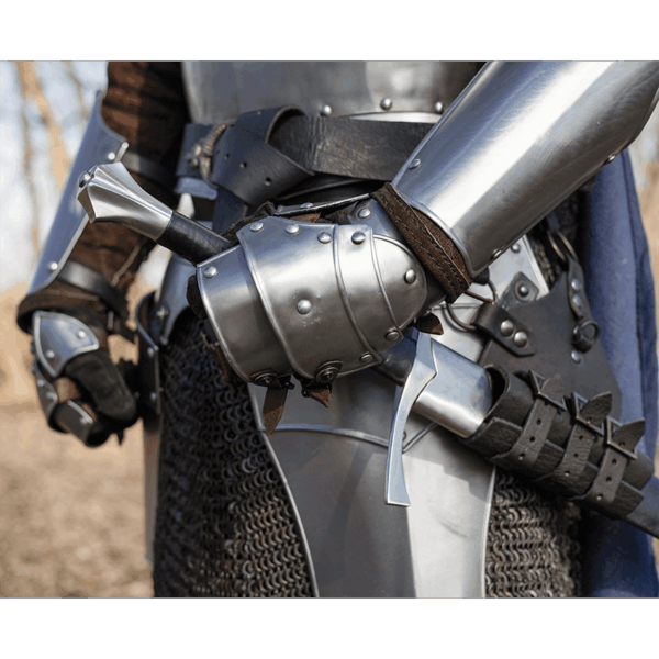 Steel Markward Short Gauntlets