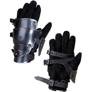 Blackened Markward Short Gauntlets