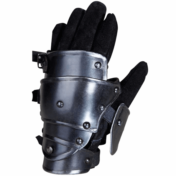 Blackened Markward Short Gauntlets