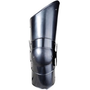 Blackened Gustav Full Leg Guards