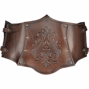 Floral Isolde Leather Bodice