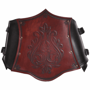 Floral Isolde Leather Bodice