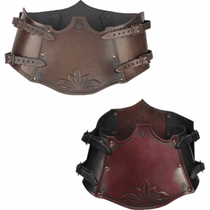 Floral Isolde Leather Bodice