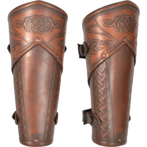 Celtic Mantikor Leather Bracers