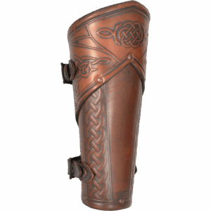 Celtic Mantikor Leather Bracers