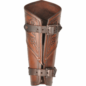 Celtic Mantikor Leather Bracers