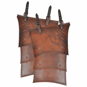Celtic Mantikor Leather Tassets