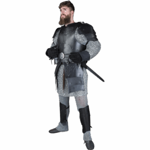 Celtic Mantikor Leather Tassets