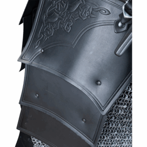 Celtic Mantikor Leather Tassets